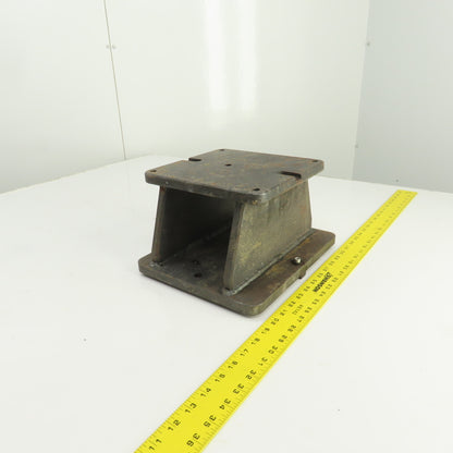 12" x 10" Steel Riser Block Setup Fixture 5/8" Thick 6-5/8" H