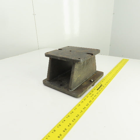 12" x 10" Steel Riser Block Setup Fixture 5/8" Thick 6-5/8" H