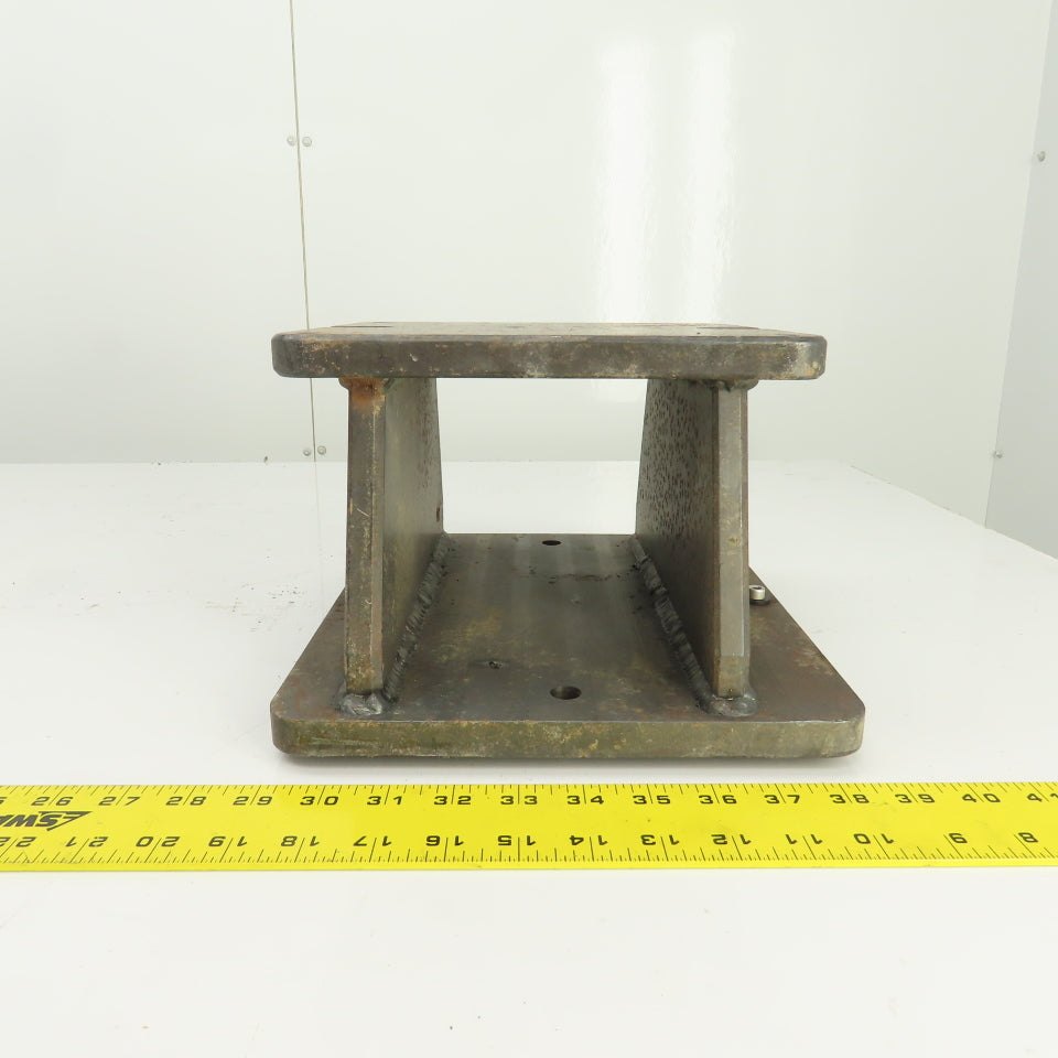 12" x 10" Steel Riser Block Setup Fixture 5/8" Thick 6-5/8" H