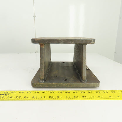 12" x 10" Steel Riser Block Setup Fixture 5/8" Thick 6-5/8" H