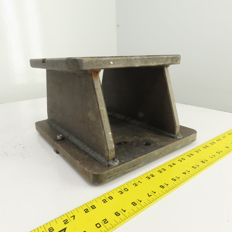 12" x 10" Steel Riser Block Setup Fixture 5/8" Thick 6-5/8" H