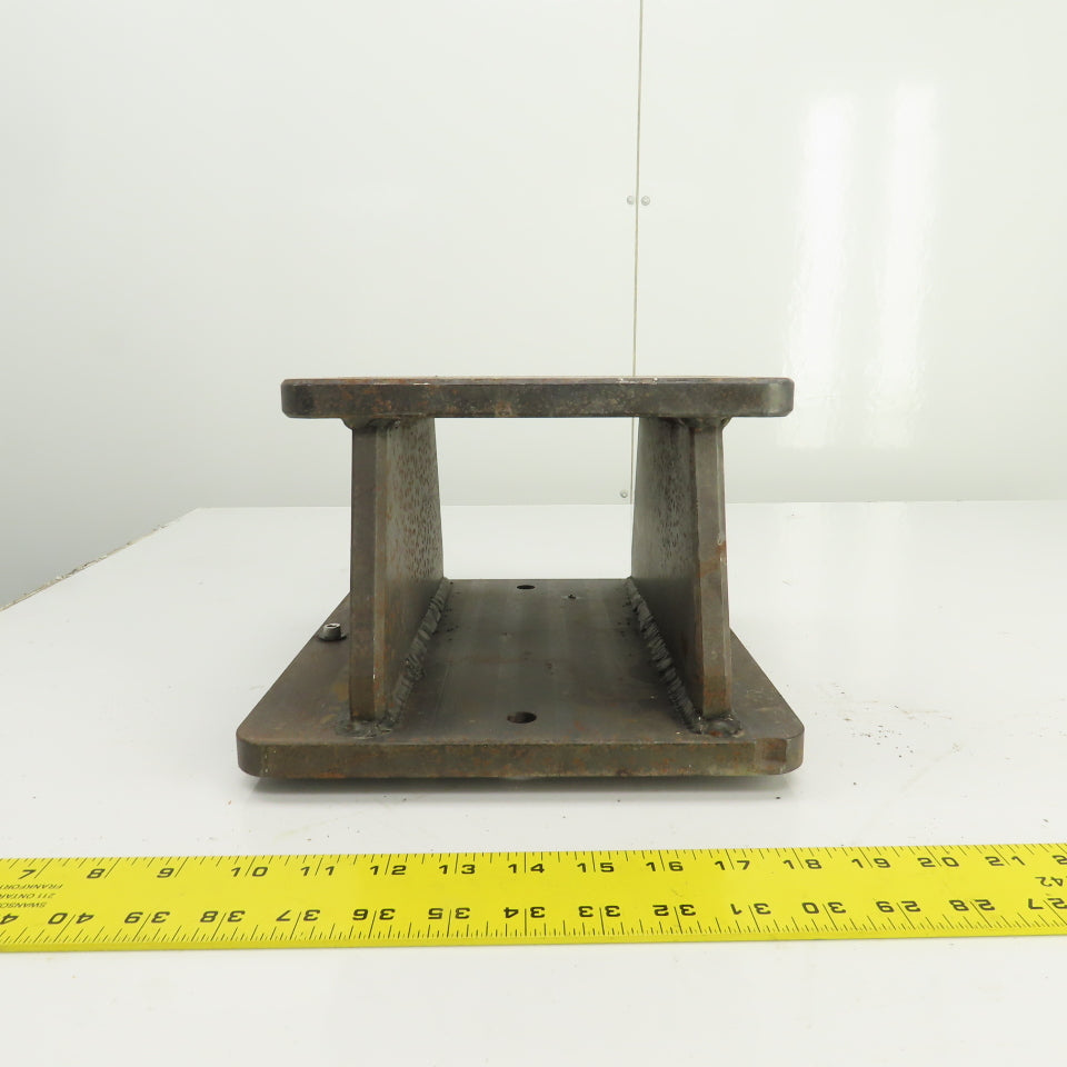 12" x 10" Steel Riser Block Setup Fixture 5/8" Thick 6-5/8" H