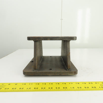 12" x 10" Steel Riser Block Setup Fixture 5/8" Thick 6-5/8" H