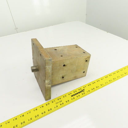 4-3/4" x 4-3/4" x 8" H Solid Steel Tombstone Workholding Fixture Machined Finish