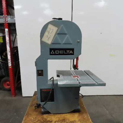 Delta 28-180 8" Vertical Band Saw 115V 1Ph 1/5Hp On Bench
