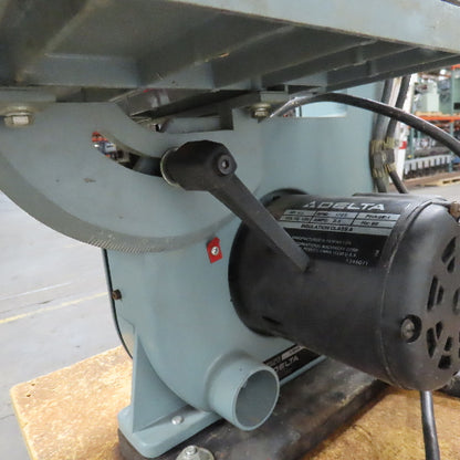 Delta 28-180 8" Vertical Band Saw 115V 1Ph 1/5Hp On Bench