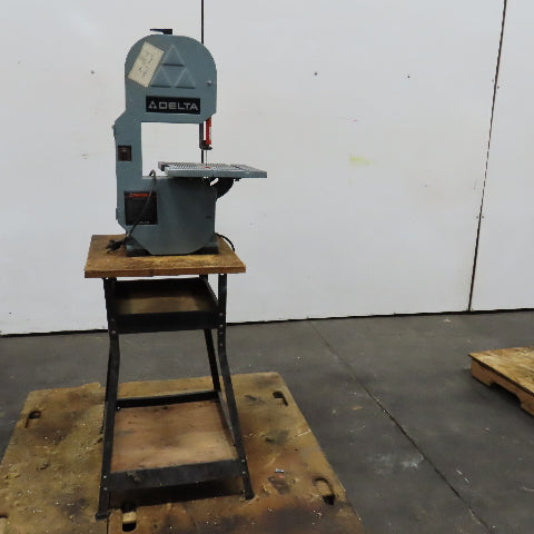 Delta 28-180 8" Vertical Band Saw 115V 1Ph 1/5Hp On Bench