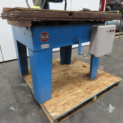 Delta Rockwell 4-RAS 12" Vintage Radial Arm Saw 208-230/480V 3Ph