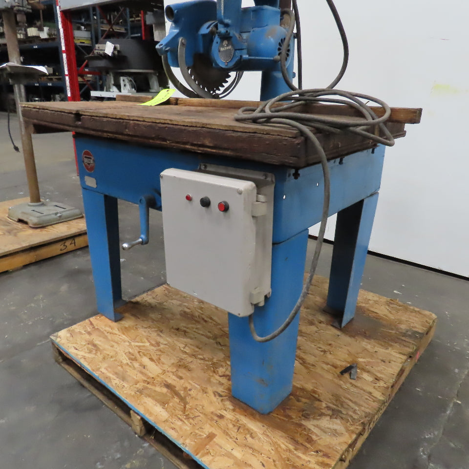 Delta Rockwell 4-RAS 12" Vintage Radial Arm Saw 208-230/480V 3Ph