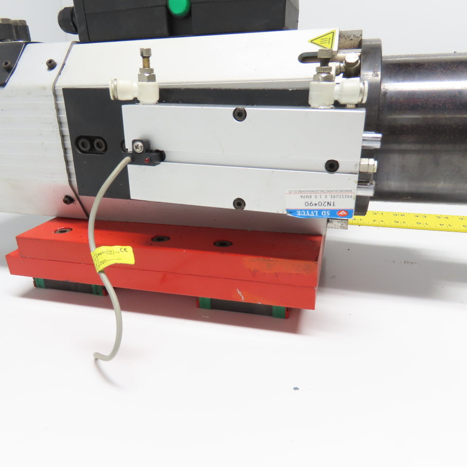 HQD GDL70-24Z/9.0 Air Cooled ATC Spindle Motor 380V 3Ph 12000RPM 400Hz