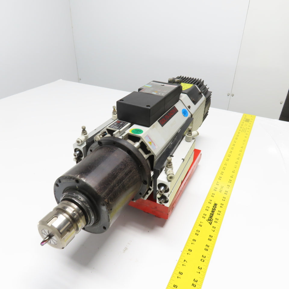 HQD GDL70-24Z/9.0 Air Cooled ATC Spindle Motor 380V 3Ph 12000RPM 400Hz