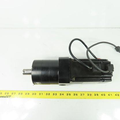 Delta ECMA-C20807RS AC Servo Motor 110VAC 0.75kW W/VRSF-10C-750-LN 1:10 Reducer