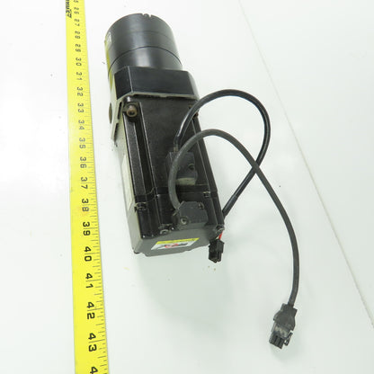 Delta ECMA-C20807RS AC Servo Motor 110VAC 0.75kW W/VRSF-10C-750-LN 1:10 Reducer