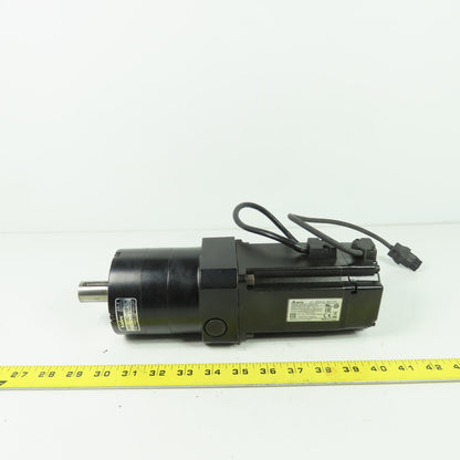 Delta ECMA-C20807RS AC Servo Motor 110VAC 0.75kW W/VRSF-10C-750-LN 1:10 Reducer