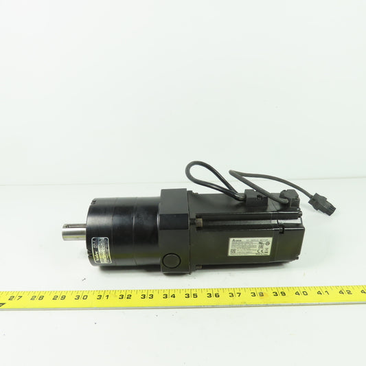 Delta ECMA-C20807RS AC Servo Motor 110VAC 0.75kW W/VRSF-10C-750-LN 1:10 Reducer