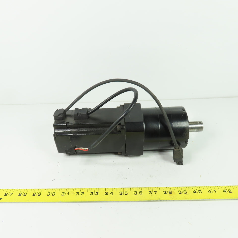 Delta ECMA-C20807RS AC Servo Motor 110VAC 0.75kW W/VRSF-10C-750-LN 1:10 Reducer