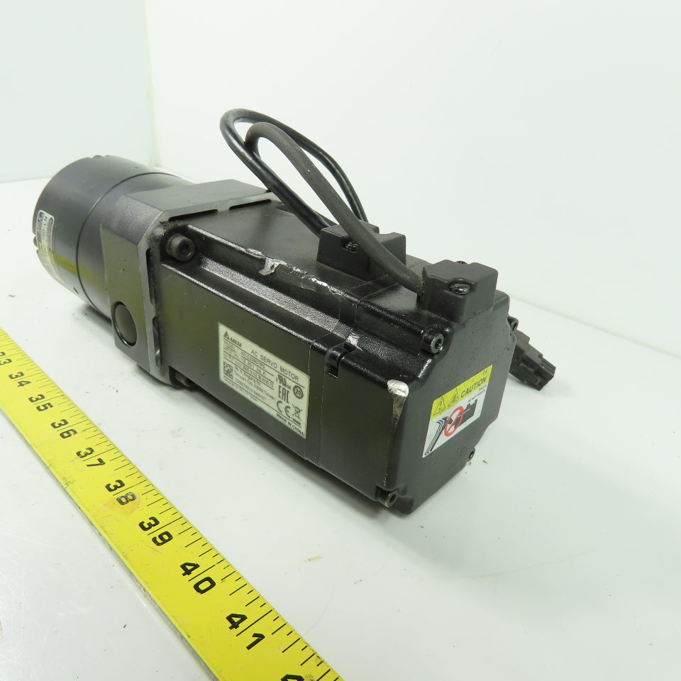 Delta ECMA-C20807RS AC Servo Motor 110VAC 0.75kW W/VRSF-10C-750-LN 1:10 Reducer