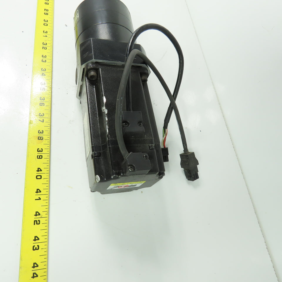 Delta ECMA-C20807RS AC Servo Motor 110VAC 0.75kW W/VRSF-10C-750-LN 1:10 Reducer