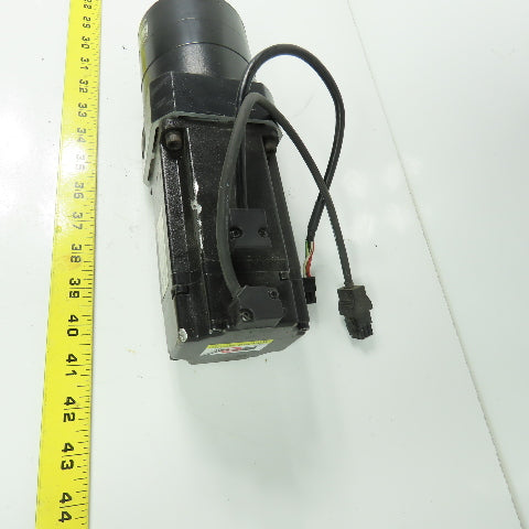 Delta ECMA-C20807RS AC Servo Motor 110VAC 0.75kW W/VRSF-10C-750-LN 1:10 Reducer