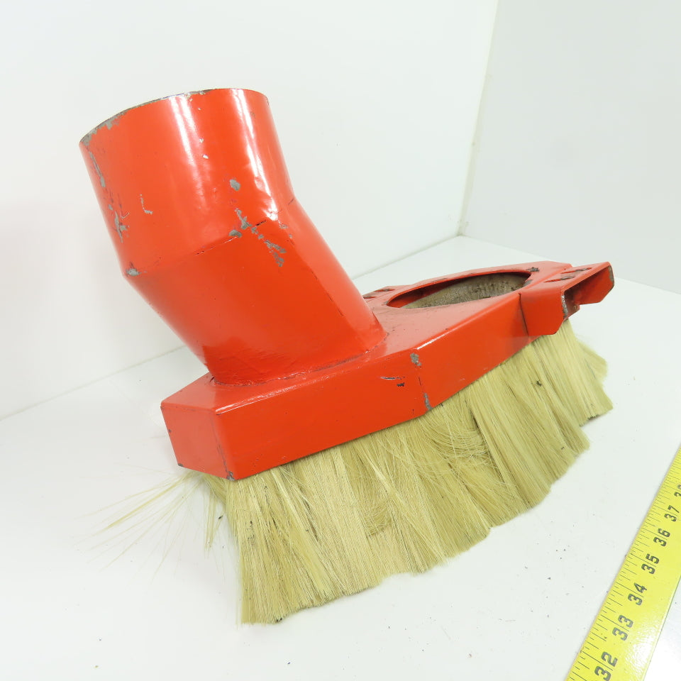14" x 6" Steel CNC Router Dust Vacuum Shoe Cover 118mm - 94mm Duct