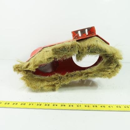14" x 6" Steel CNC Router Dust Vacuum Shoe Cover 118mm - 94mm Duct