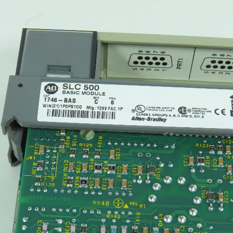 Allen Bradley 1746-BAS Ser C FRN 6 SLC 500 Basic Module