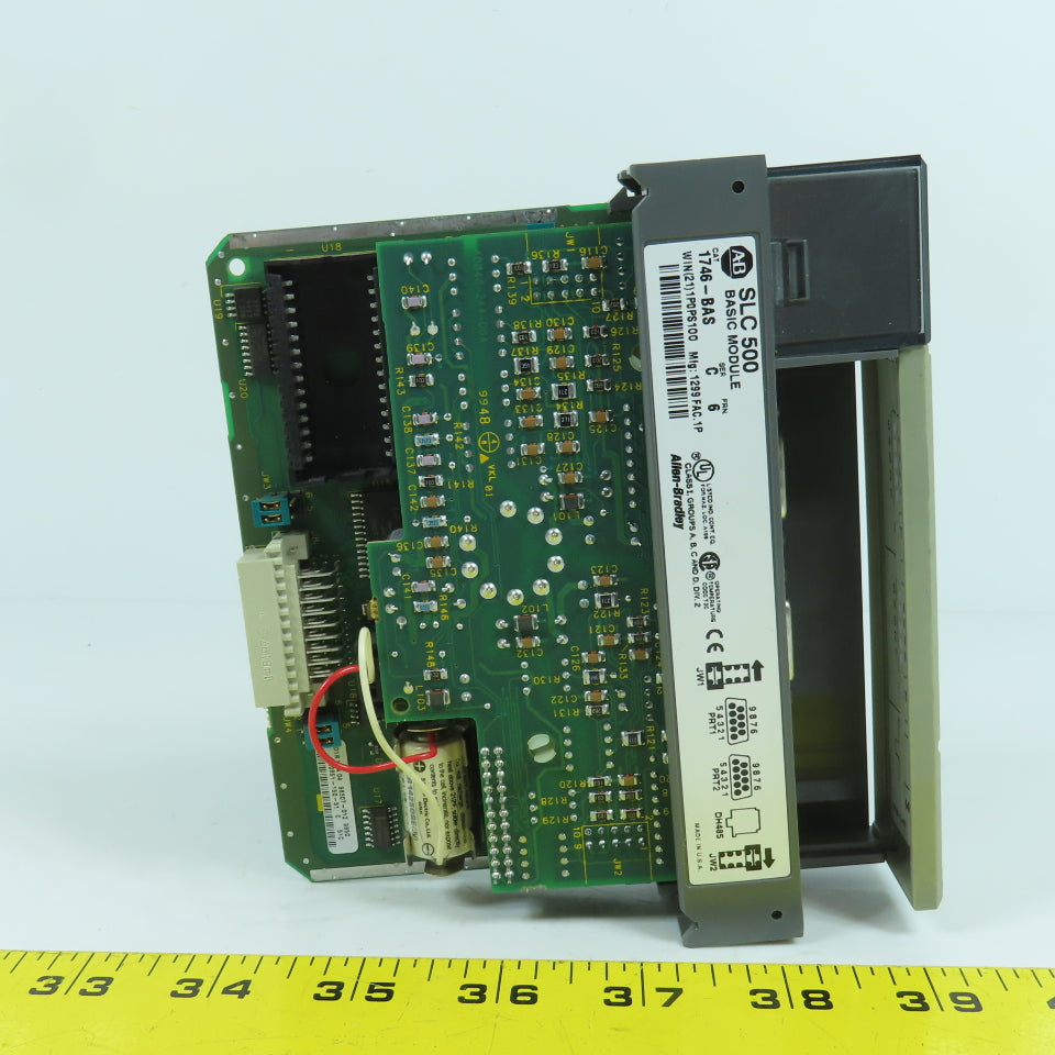 Allen Bradley 1746-BAS Ser C FRN 6 SLC 500 Basic Module