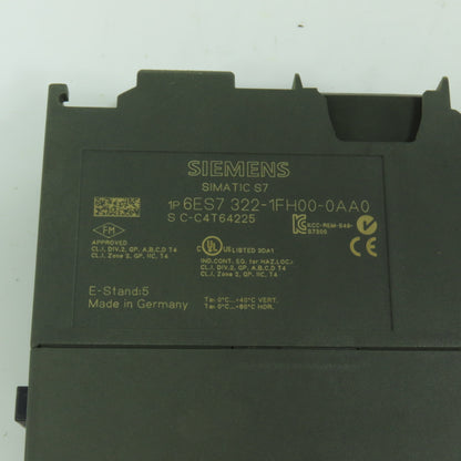 Siemens 6ES7 322-1FH00-0AA0 Simatic S7 Digital Output Module