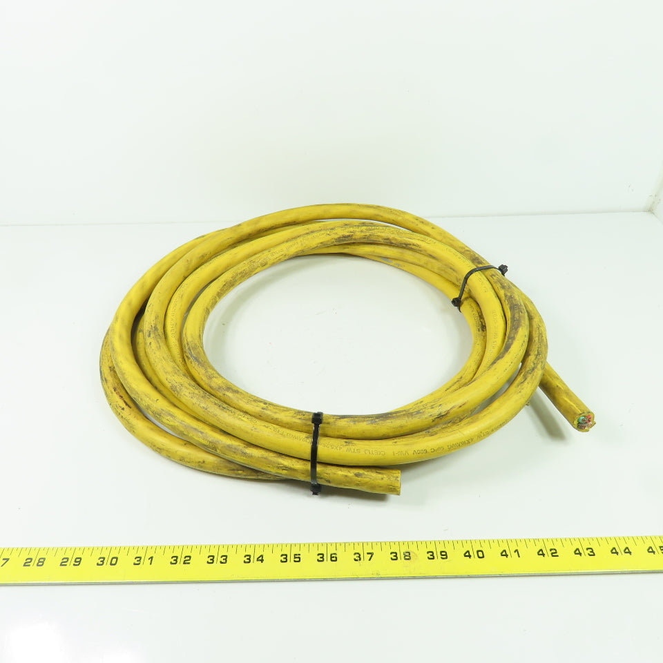 (ETL)US 3176559 Power Cord Cable STW 4X10AWG 600V VW-1 60°C 230" Length