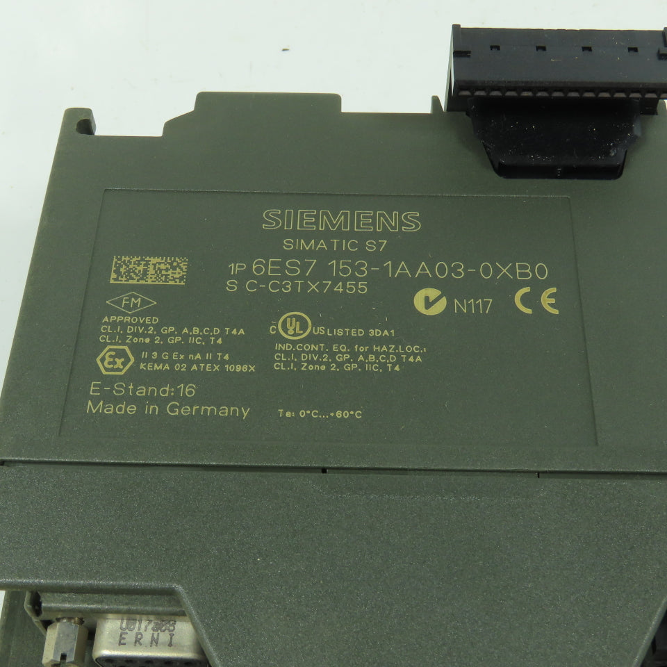 Siemens 6ES7 153-1AA03-0XB0 Simatic S7 Interface Module
