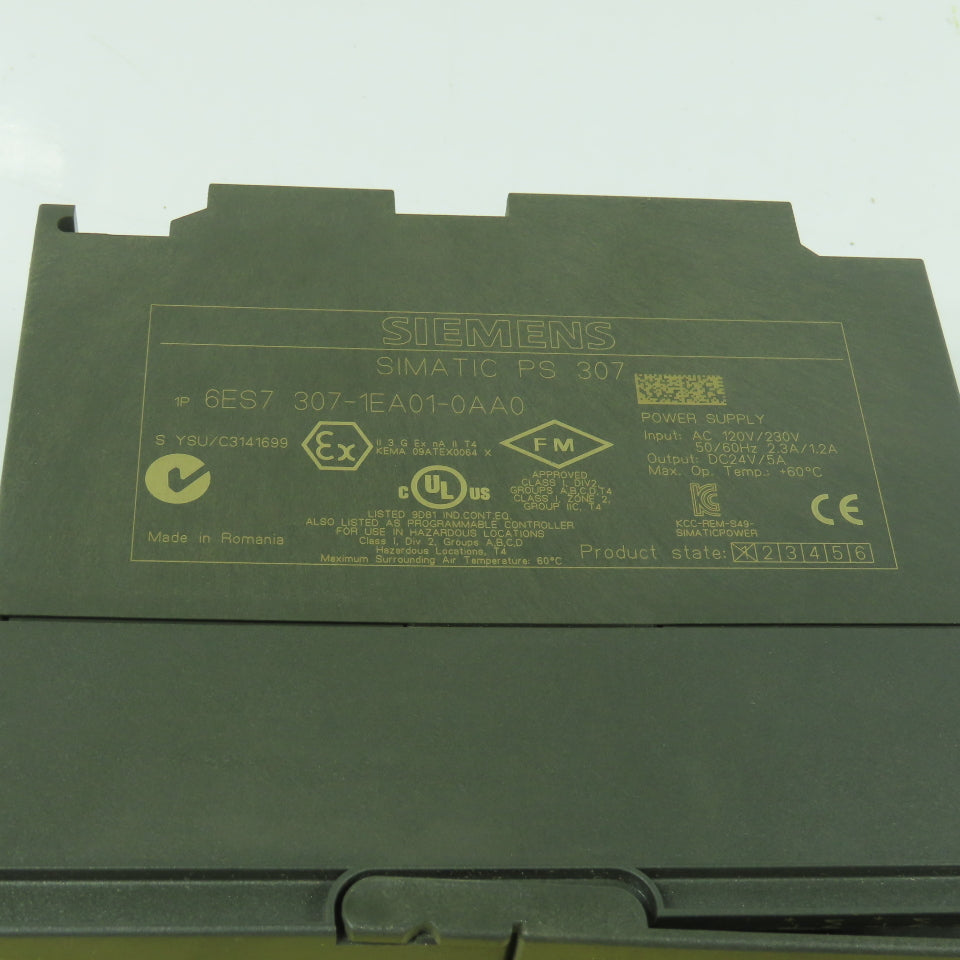 Siemens 6ES7 307-1EA01-0AA0 Simatic PS 307 Power Supply