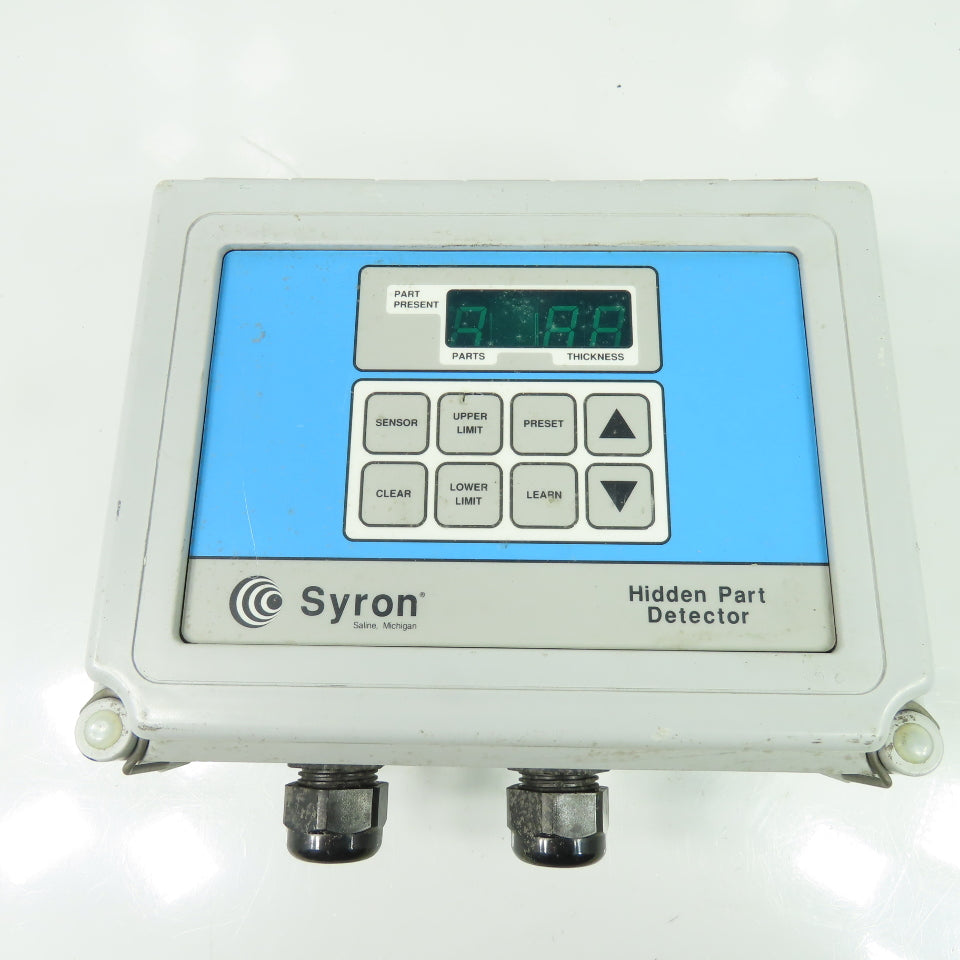 Syron DHP2002 120VAC Hidden Part Detector Control Box