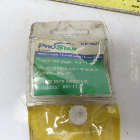 Prostar Master Gauge PRS 59024 MG-11 Fillet Weld Gauge Stainless Steel 7pc Set