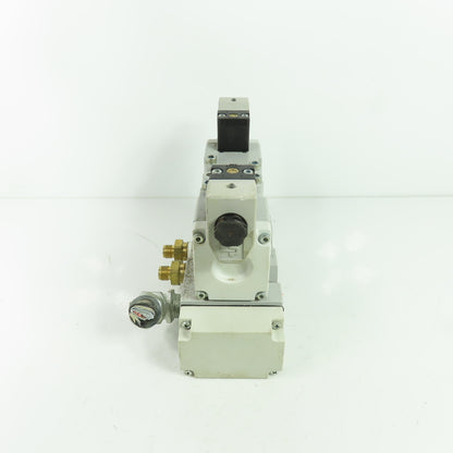 Parker H26VXBG023C 2-Position Pneumatic Solenoid Valve 120V W/5 Port Base 145PSI