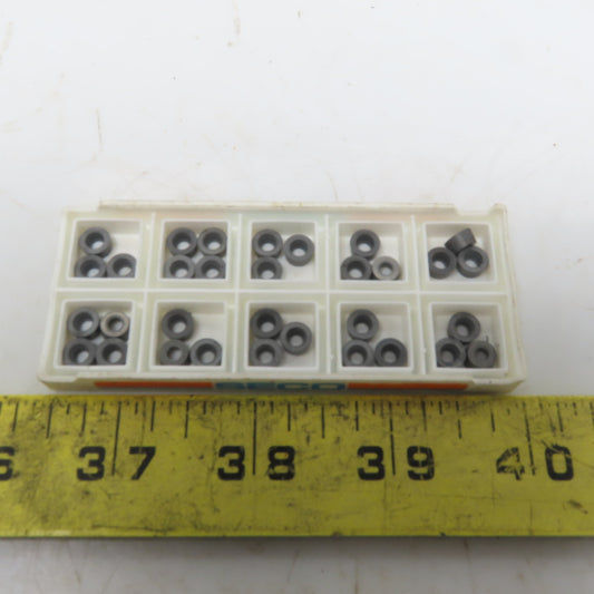 Seco RCMT0603-14 883 RCMT 22F-1 Indexable Carbide Milling Insert Tool Lot of 32