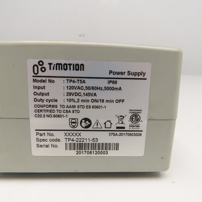 TiMotion TP4-T5A Linear Actuator Control Box 120VAC 29VDC