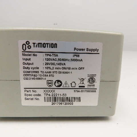 TiMotion TP4-T5A Linear Actuator Control Box 120VAC 29VDC