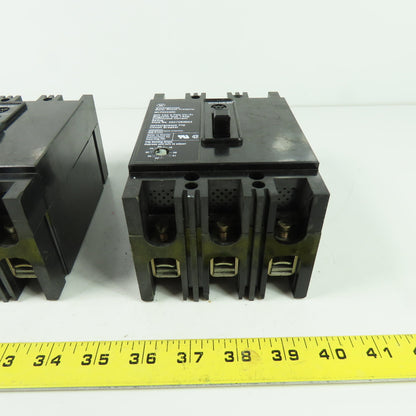 Westinghouse MCP0358RC 2607D80G03 600VAC 3-Pole Circuit breaker 7A Lot Of 2