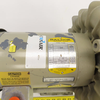 Conair R4P315A-30 1-1/2HP Regenerative Air Blower 3450RPM 208-230/460V 3PH