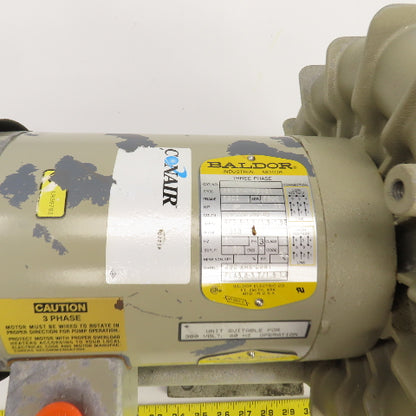 Conair R4P315A-30 1-1/2HP Regenerative Air Blower 3450RPM 208-230/460V 3PH