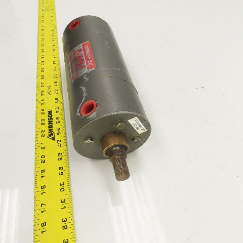Bimba Double Wall Double Acting Pneumatic Cylinder 4.475" OD 6" Stroke