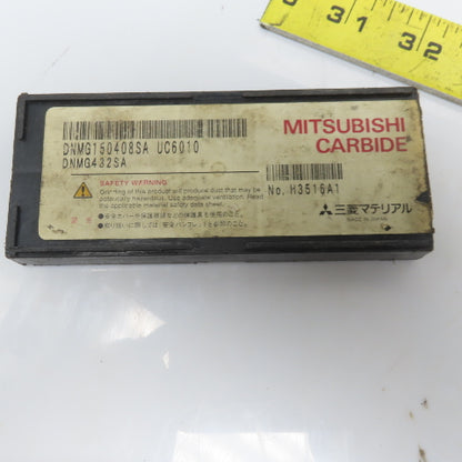Mitsubishi DNMG150408-SA DNMG432SA UC6010 Carbide Milling Insert Tool Lot/2