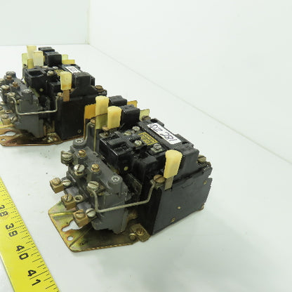 Allen Bradley 709-A0B103 Size 0 Motor Starter 5Hp 480V Coil 600V Max Lot Of 2