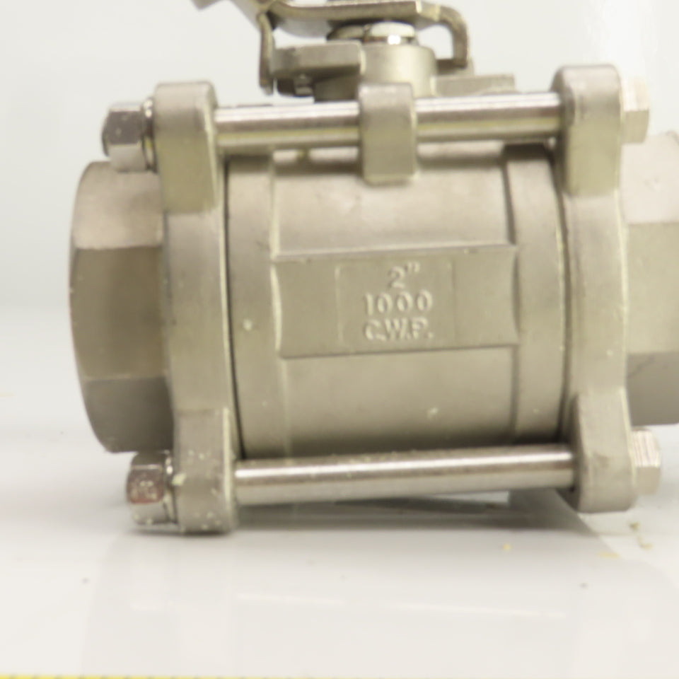 Archon AKGS-2-SS Full View Sight Flow Indicator W/ 2" Sharpe Ball Valve CF8M NEW