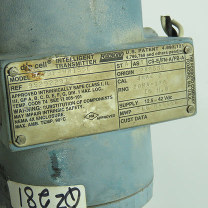 Foxboro 867DF-HD1SSE Cell Intelligent Pressure Transmitter 12.5-45VDC