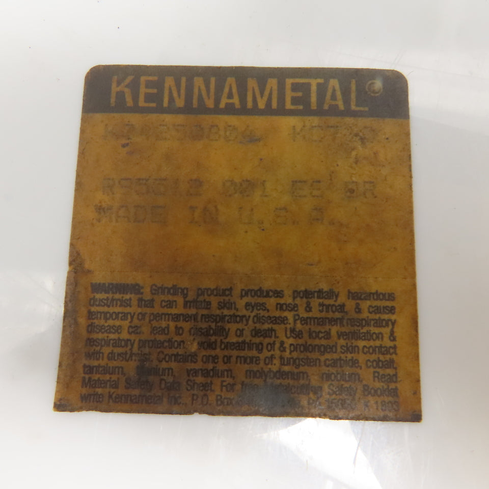 Kennametal K74250804 K710 Indexable Carbide Milling Insert Tool Lot/6