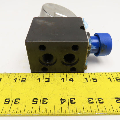 MP Filtri EM1-C Hydraulic Gauge Insulator Valve G1/4
