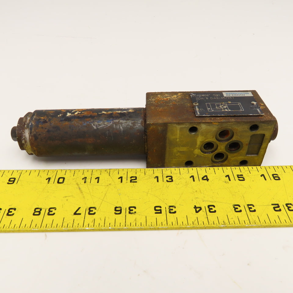 Rexroth ZDR 6 DA2-43/25Y Direct Operated Pressure Reducing Hydraulic Valve