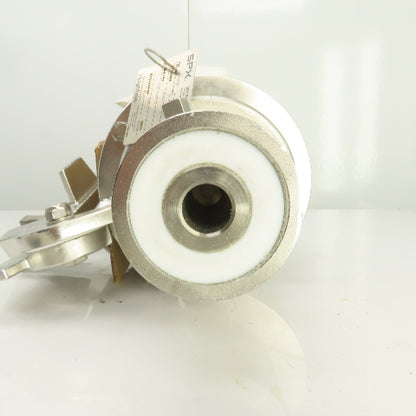 SPX MS1P8 Lightnin Direct Drive Clamp Mount Stainless Steel Air Mixer Motor NEW