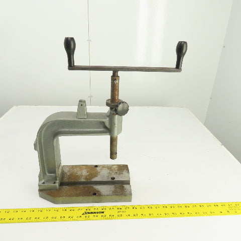 Desktop Manual Hand Tapping Tapper Machine 7-1/2" Throat